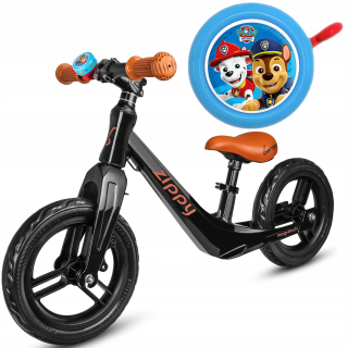 Bergen Zippy 12" balančný bicykel hnedá, čierna